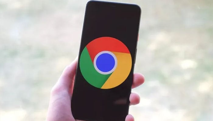 Google Chrome logo seen on a phone. — Android Central/File