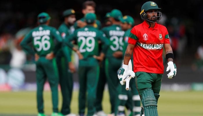 A Bangladeshi batter walks off the field during a match against Islamabad. — Reuters/File