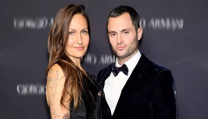 Penn Badgley’s pregnant wife debuts her baby bump at You red carpet