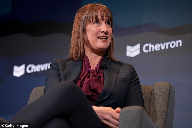 Challenges: Chancellor Rachel Reeves is at her second International Monetary Fund gathering in Washington ahead of trade talks