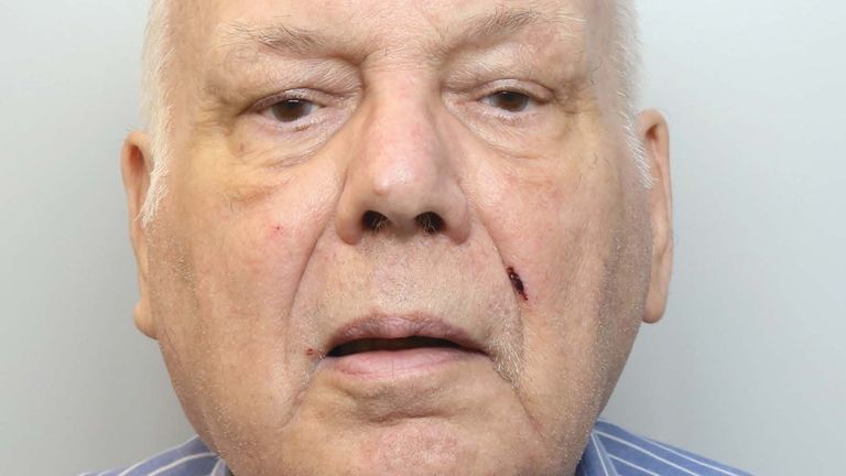 The mugshot of Burrows after his arrest. Pic: Cheshire Police