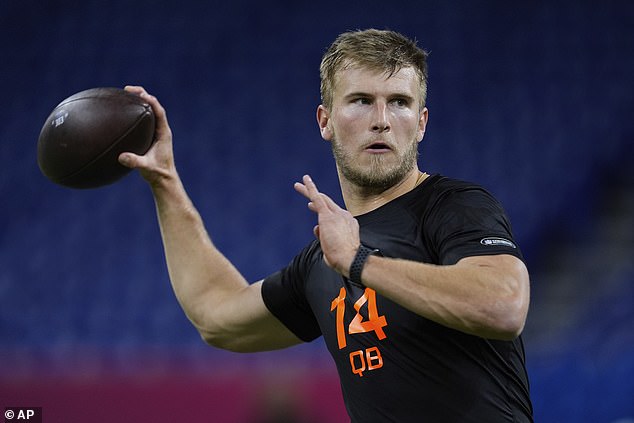 In the second round, the Saints picked Louisville's Tyler Shough over an available Sanders