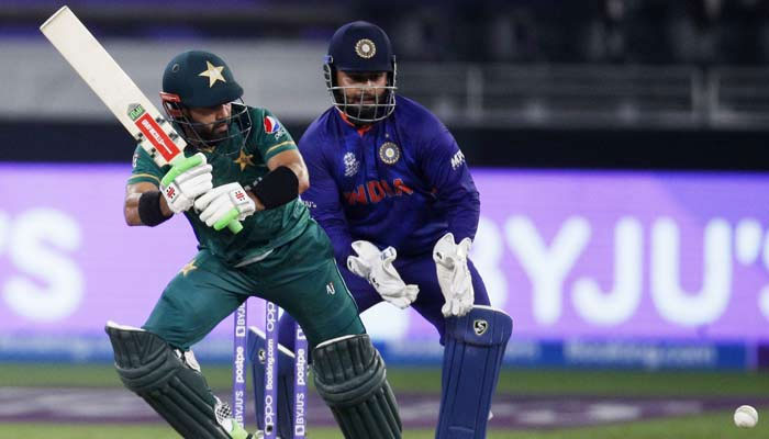 An image from India and Pakistan cricket match. — Reuters/File