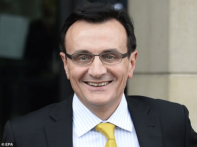 Expansion: AstraZeneca boss Pascal Soriot (pictured) said innovation in pharma ‘has mostly been funded by the US’ as he doubled down on plans to grow the business in America