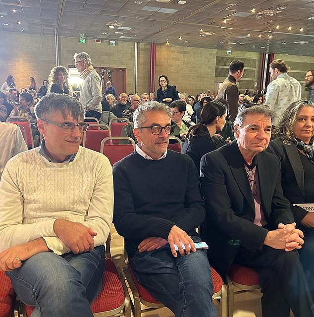 Armando Mei (center) and his team, which includes Corrado Malanga (right) and Filippo Biondi (left), took the world by storm last month when they discovered shafts and chambers more than 2,000 feet below the surface.