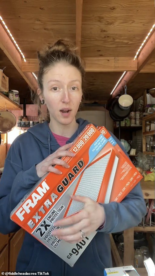 Residents of Anchorage are now stocking up on protective gear, including TikToker Lia, who showed off how she and her family are preparing for the imminent eruption. She has purchased goggles and air filters for her vehicle