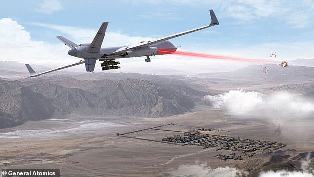 A US weapons company has unveiled a first-of-its-kind laser that can be mounted onto spy drones, allowing them to melt missiles in mid-air