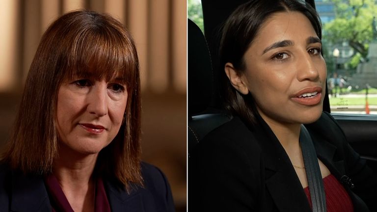 Sky’s business and economics correspondent, Gurpreet Narvan, sat down with Chancellor Rachel Reeves in Washington DC
