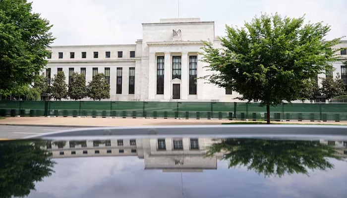 The exterior of the Marriner S. Eccles Federal Reserve Board Building is seen in Washington, DC, US, June 14, 2022. — Reuters