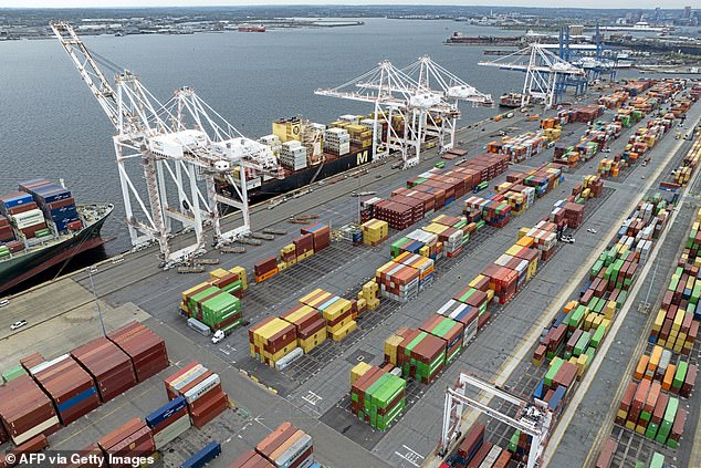 US GDP shrunk in the first quarter of the year - but it may be a product of US shoppers spending more on imported goods