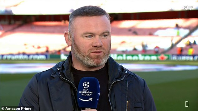 Wayne Rooney took aim at Arsenal's supporters after their defeat by PSG on Tuesday night