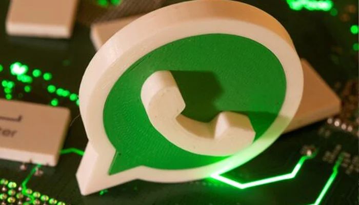 The image shows WhatsApp logo. - Reuters/File