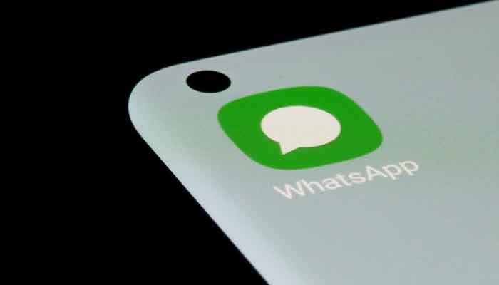 WhatsApp app is seen on a smartphone in this illustration taken, July 13, 2021. — Reuters