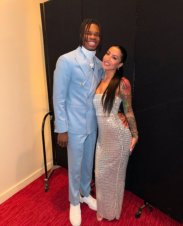 Leanna Lenee, the fiancée of top Draft prospect Travis Hunter, has suffered severe scrutiny