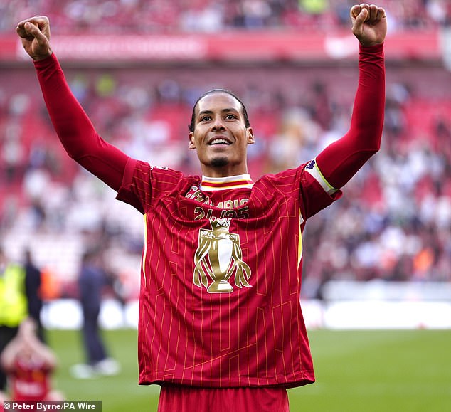 Virgil van Dijk recently secured his second Premier League winner's medal with Liverpool