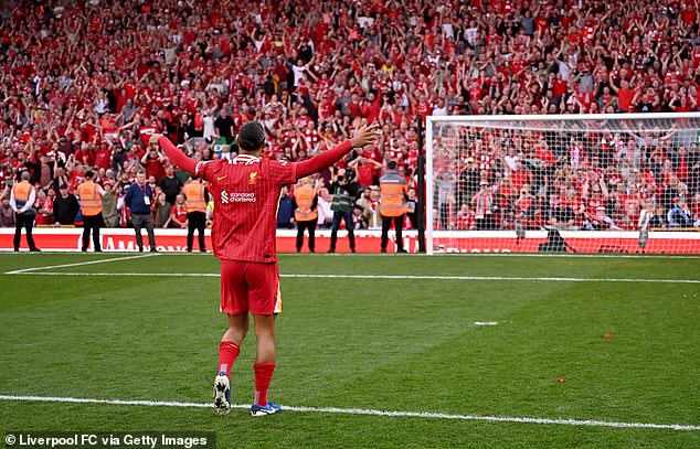 Sunday's 5-1 win over Tottenham saw Liverpool clinch the title in front of their own fans