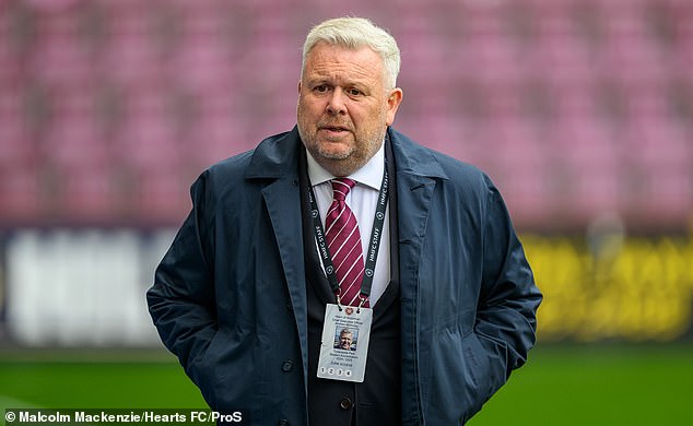 CEO Andrew McKinlay is under pressure after a poor season for Hearts