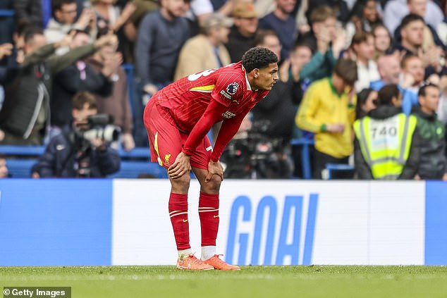 Jarell Quansah conceded an own-goal and gave away a penalty in the latter stages