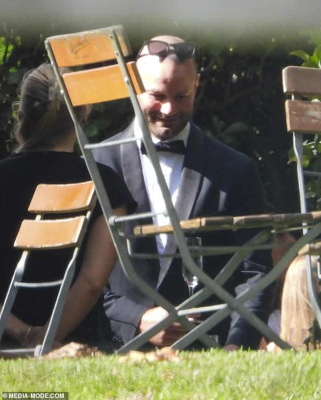 Some of Crichton's former Roosters and Kangaroos team-mates also attended the lavish ceremony, including now-retired Roosters captain Boyd Cordner (pictured)