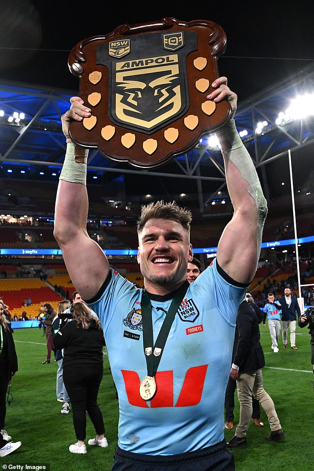 Crichton reclaimed his State of Origin jersey and was man of the series in a victorious campaign