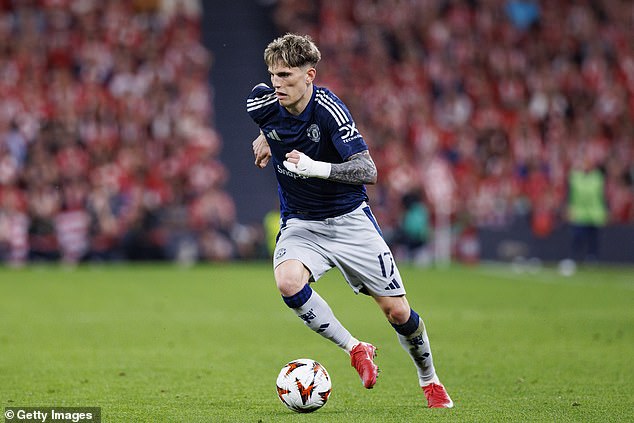 One of the most criticised players at Manchester United these days is Alejandro Garnacho
