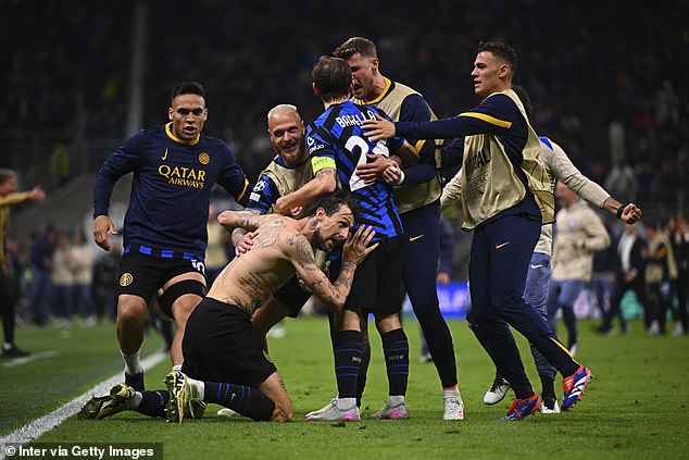 Inter Milan booked their places in the Champions League final, beating Barcelona 7-6 on aggregate in the semi-final