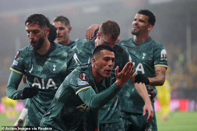 Up in the Arctic Circle meanwhile Tottenham beat Bodo/Glimt to set up an all-English clash