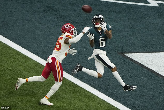 That three-peat didn't come to be, with the Chiefs losing badly to the Philadelphia Eagles