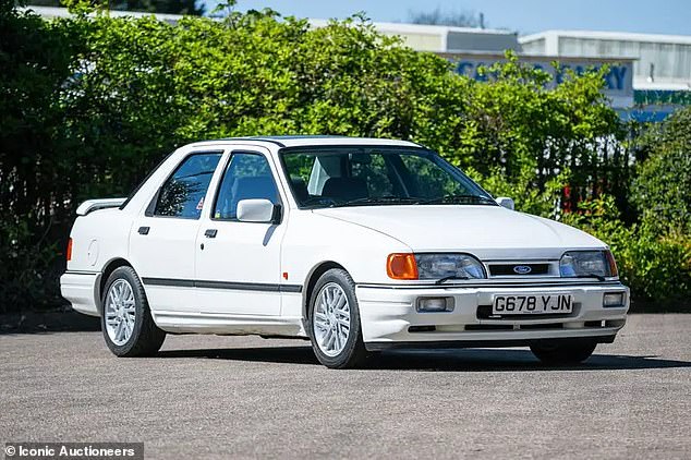 In original condition this rear-wheel drive Sapphire Cosworth has covered just over 31,000 miles from new