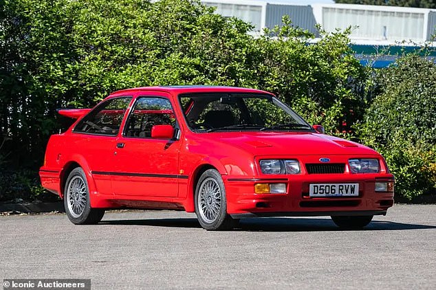 1993 Ford Escort RS Cosworth has just 12,354 miles on the clock and will fetch up to £90k it's predicted