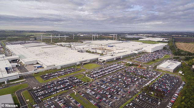 This is Money contacted Nissan UK on Tuesday to ask if the Sunderland factory (pictured) was one of the seven global factories on the chopping block. It has a workforce of over 6,000 people and is one of the region's largest employers