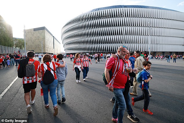 Bilbao is expecting some 80,000 supporters to descend on the Basque city for the event with the city's residents braced for an invasion
