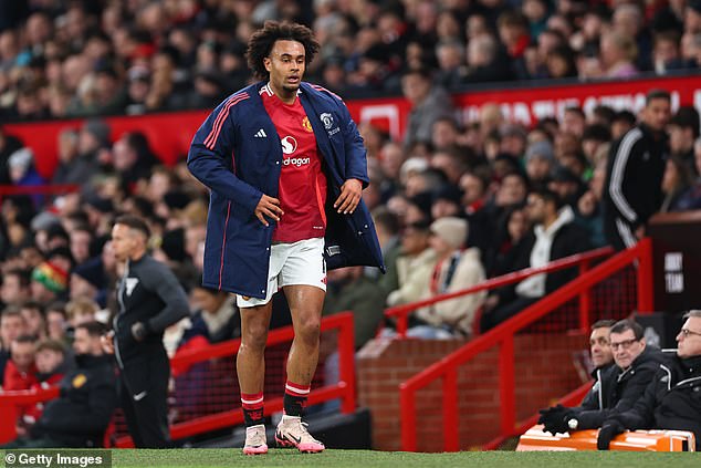 He went straight down the tunnel after United fans cheered his substitution against Newcastle