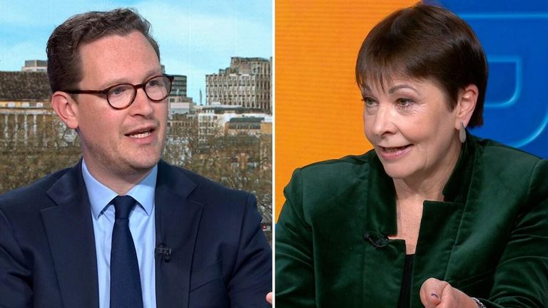 DARREN JONES CAROLINE LUCAS
