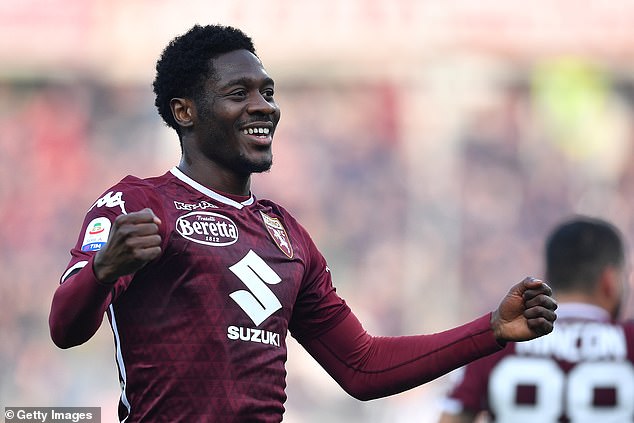 Aina then spent five years with Italian side Torino where he came up against Cristiano Ronaldo