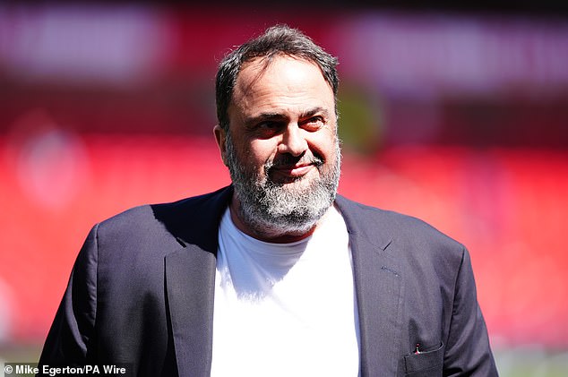 The 28-year-old is full of praise for Marinakis and the ambitions he has for the club