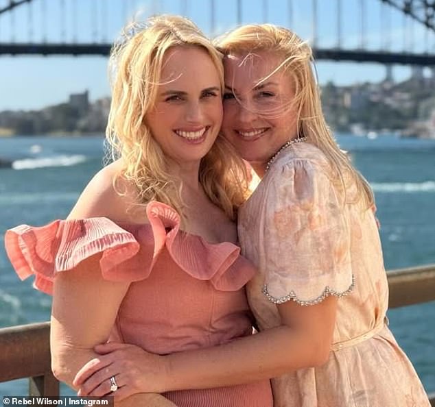 Camp's relationship comes three years after her Pitch Perfect co-star Rebel Wilson (left) revealed she was dating her now wife Ramona Agruma (right)