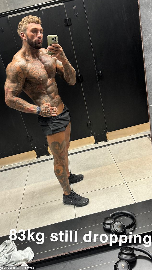 The bodybuilder says his body dysmorphia led to him turning to the drugs
