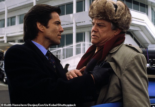 He then switched to the good guys side, playing CIA agent Jack Wade in both 1995's GoldenEye