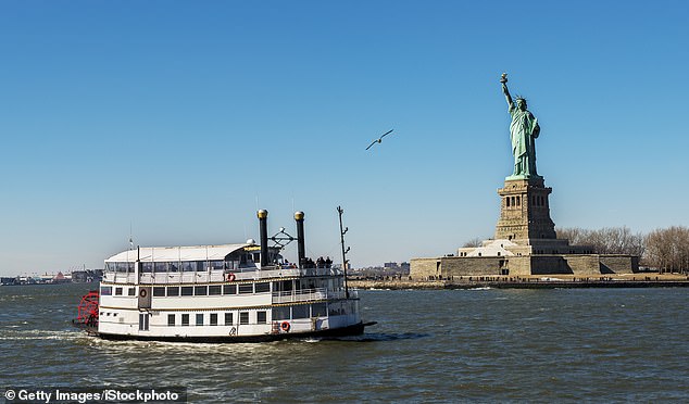 Contestants from various countries and backgrounds would be pre-vetted and arrive at Ellis Island in New York City, according to the project pitch