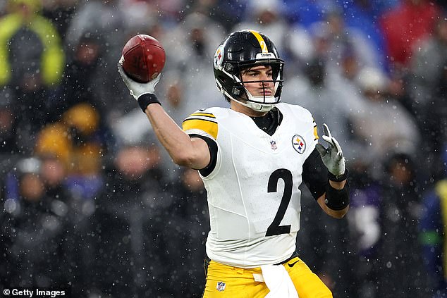 Mason Rudolph is currently the Steelers' QB1 after returning from the Titans