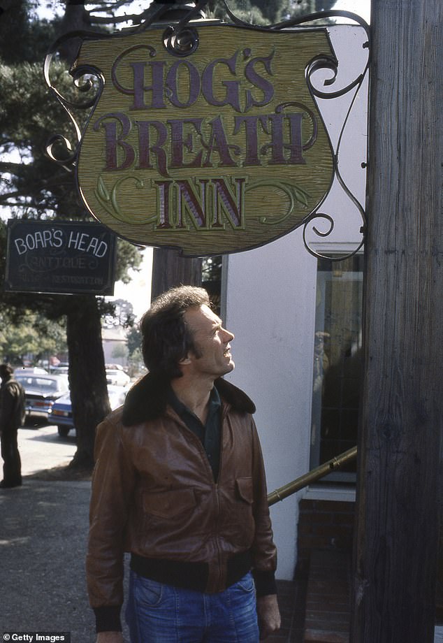 Eastwood also owned the Hog's Breath Inn, a rustic pub in downtown Carmel, for 27 years before selling it in the late 1990s