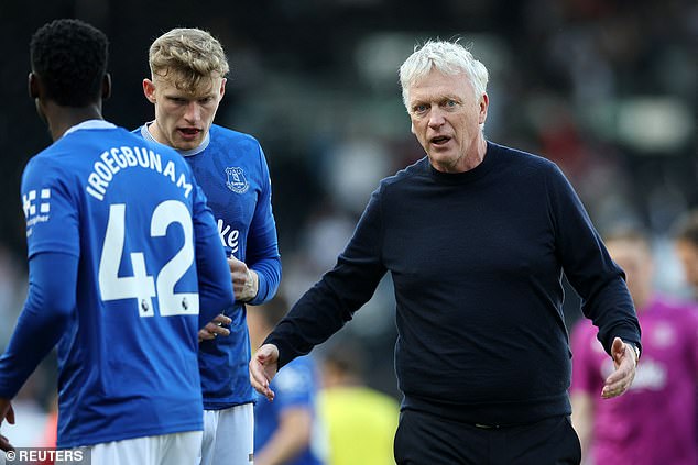 Sharp has praised the appointment of David Moyes to steady the ship and change the fortunes