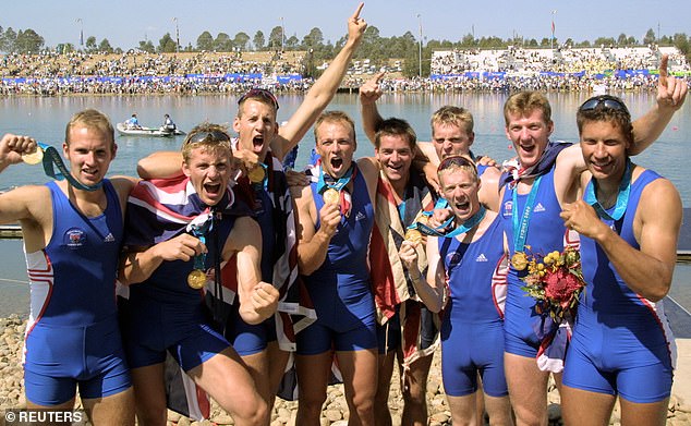 Steve Blackmore(fifth from left) - a gold medallist at the 2000 Olympics in Sydney - has been tasked with collective set-up of England’s scrum