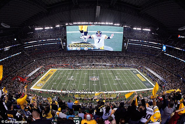 The Steelers, who have won six Super Bowls, play a home game to a packed stadium