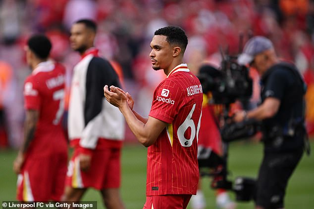 But I can't believe some Liverpool supporters still decided to boo Alexander-Arnold last Sunday
