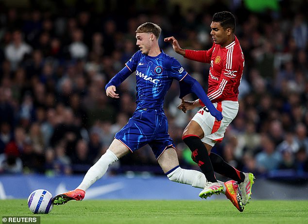 Cole Palmer played a sumptuous pass in the first half and was at the heart of attacking moves