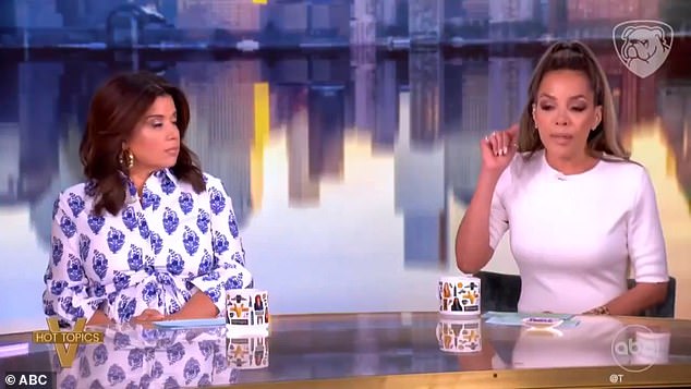 Ana Navarro, left, a longtime Biden ally who admitted she's known the president for three decades, came to his defense