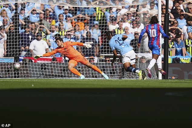 Eze scored with just his fourth touch of the match, demonstrating his desire and quality