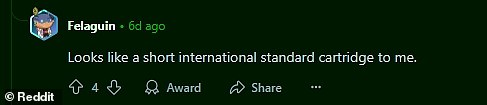 Another clarified it was 'a standard international cartridge' commonly used by numerous pen manufacturers